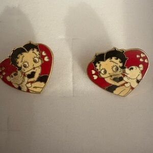 Rare Vintage Betty Boop Earrings